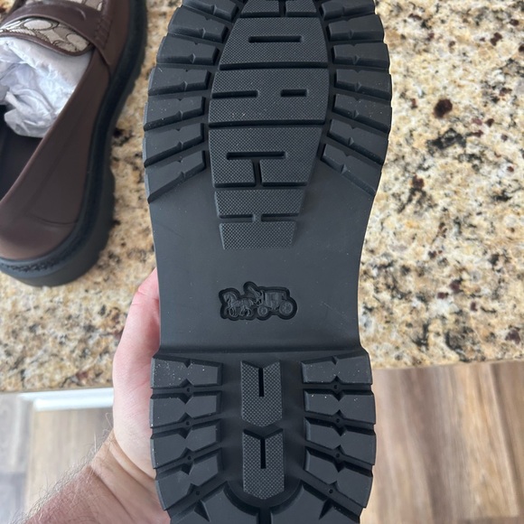 NIB Mens Coach Brown Cooper Loafer Size 9.5 - Picture 8 of 9